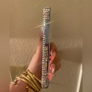 Silver sparky IPhone 12 case <3